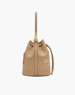 MARC JACOBS The Leather Bucket Bag MEDIUM BLACK
