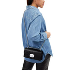 Coach Women's Eliza Flap Crossbody Silver/Taupe