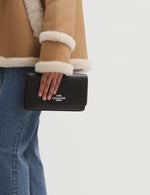 Flap Clutch Crossbody In Signature Canvas