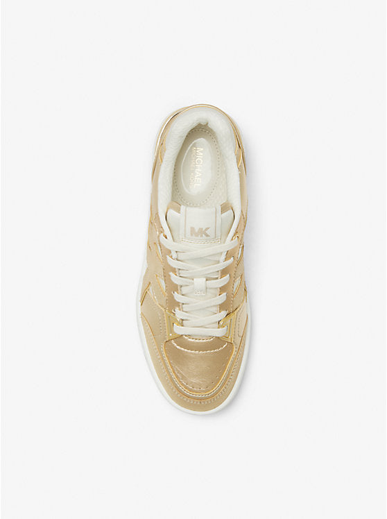 Rebel Metallic Leather Sneaker