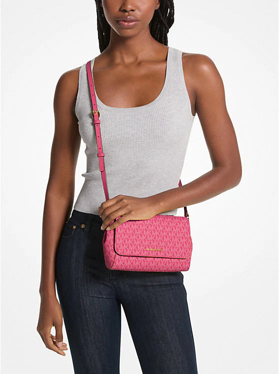 Medium Logo Convertible Crossbody Çanta