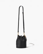 MARC JACOBS The Leather Bucket Bag MEDIUM BLACK