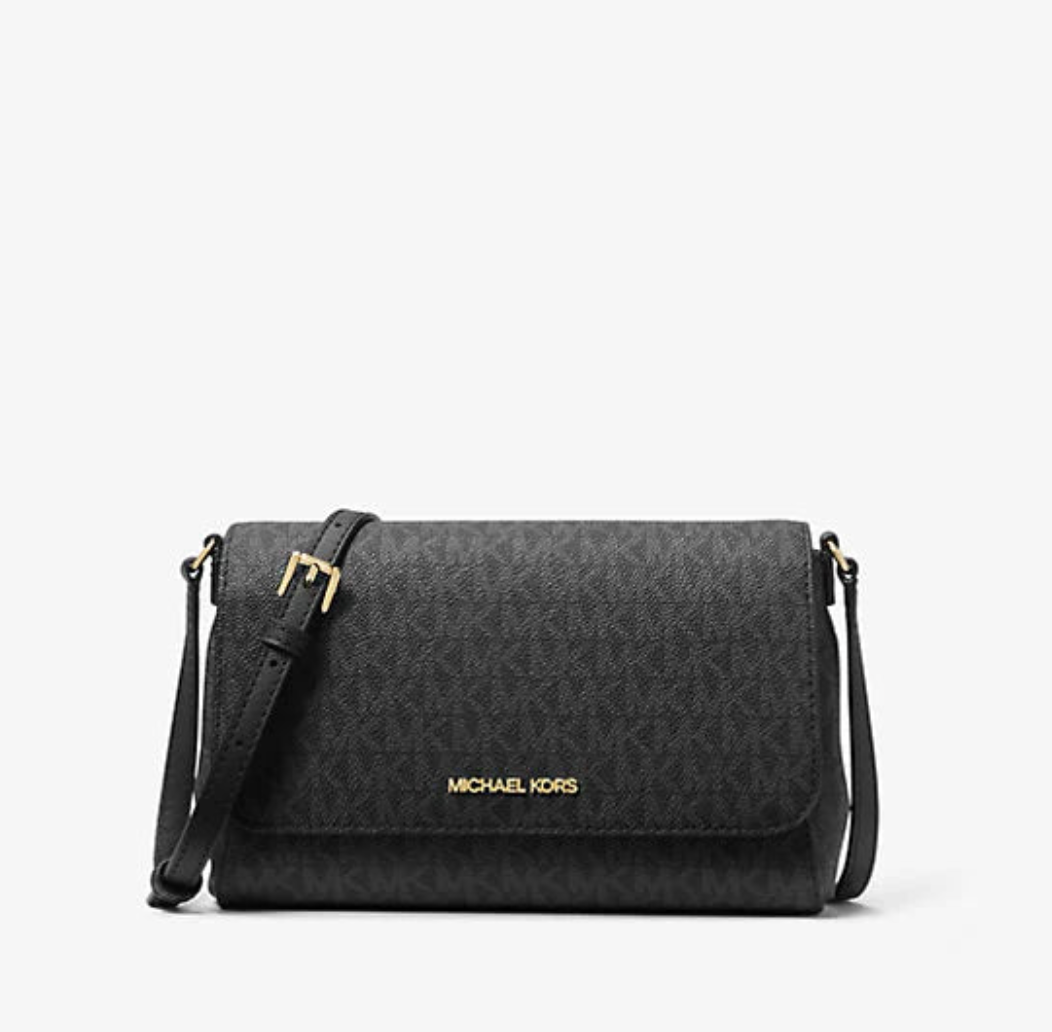 Medium Logo Convertible Crossbody Çanta