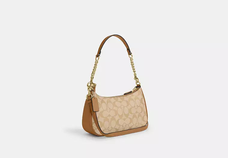 Teri Shoulder Bag In Signature Canvas