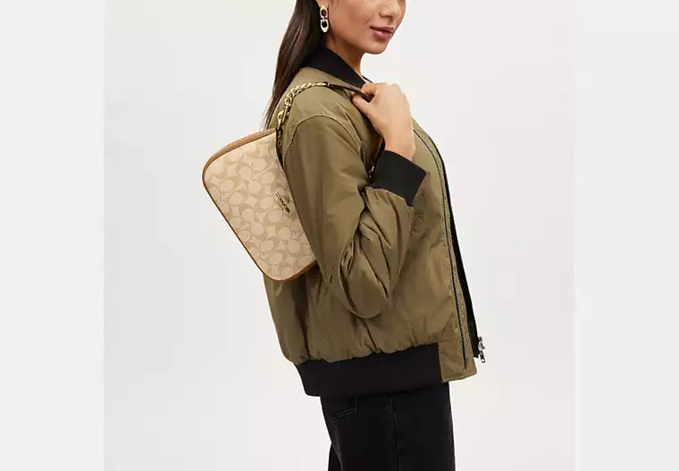 Teri Shoulder Bag In Signature Canvas