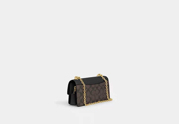 Eliza Flap Crossbody Bag In Signature Canvas