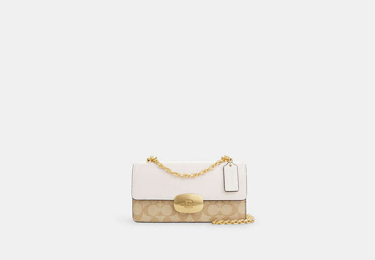 Eliza Flap Crossbody Bag In Signature Canvas