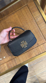 Tory Burch Britten Mini Top Handle Black Kadın Deri Çanta