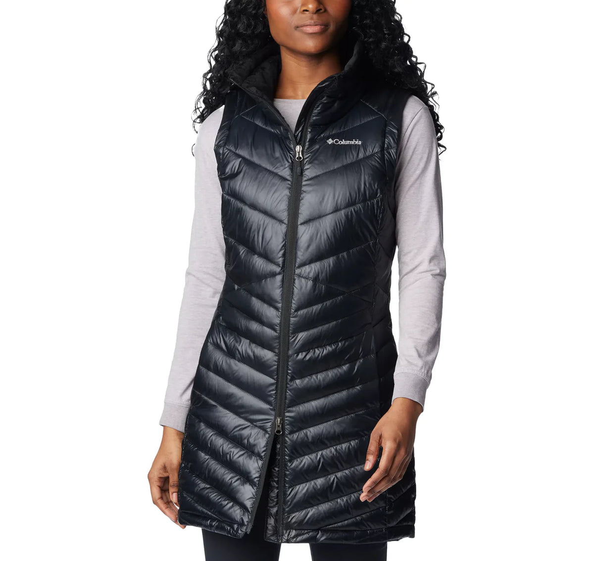 Women's Joy Peak Long Vest Black