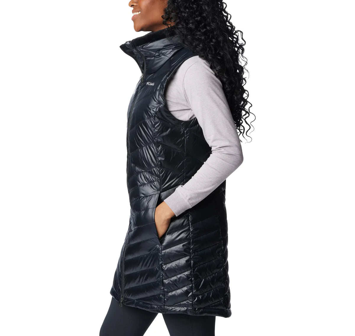 Women's Joy Peak Long Vest Black