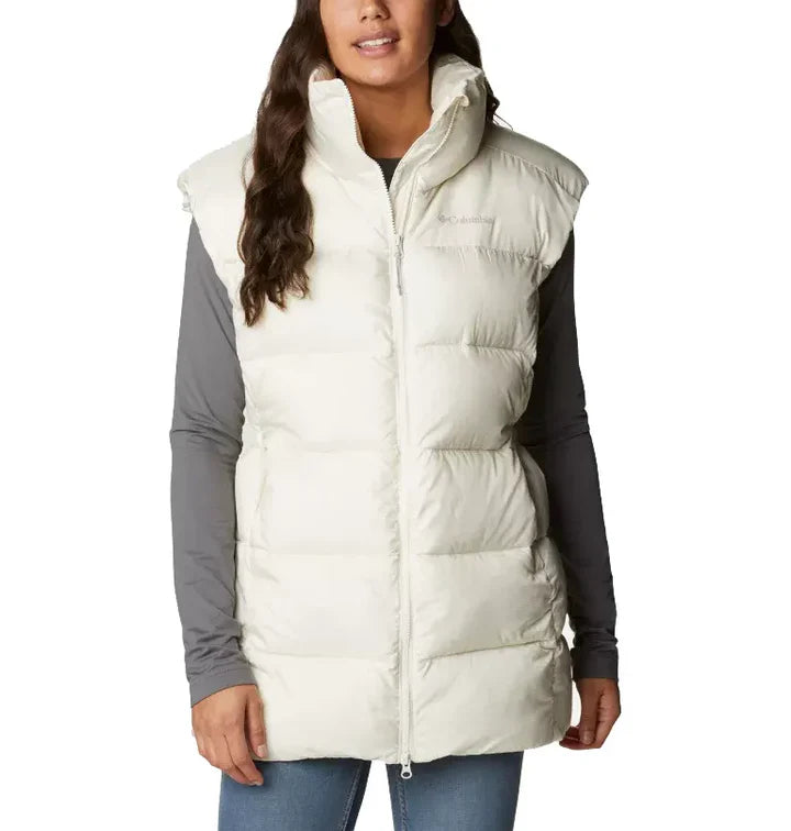 Women's Puffect Mid Vest Chalk